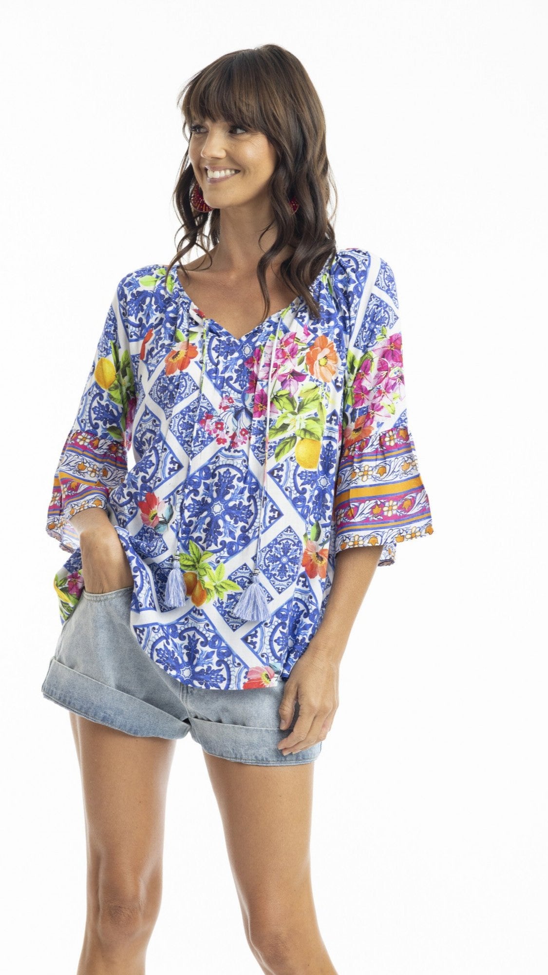 Lilah Boho Top