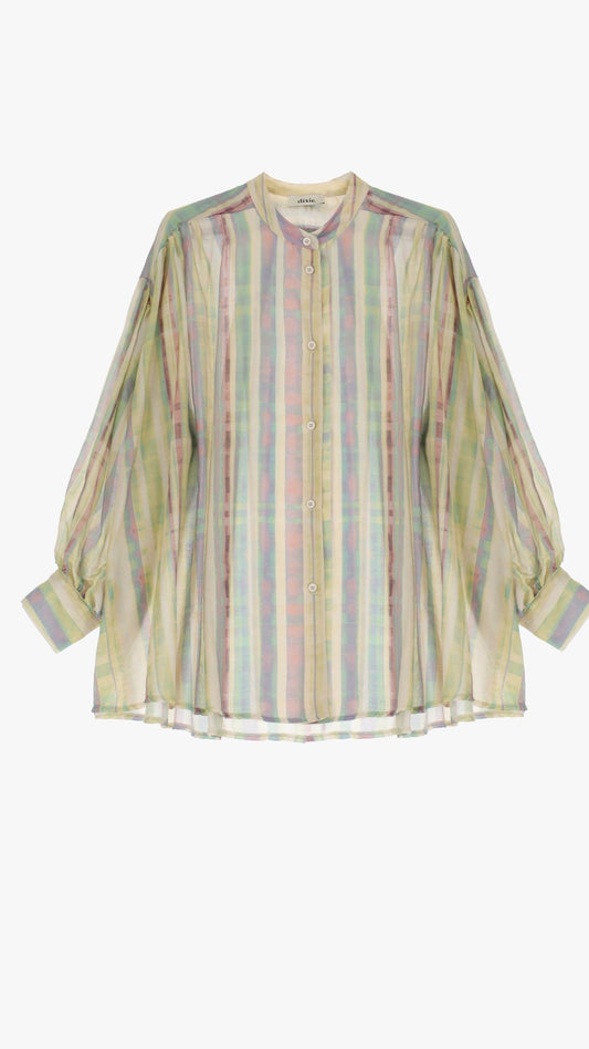 Multi Coloured Striped Shirt