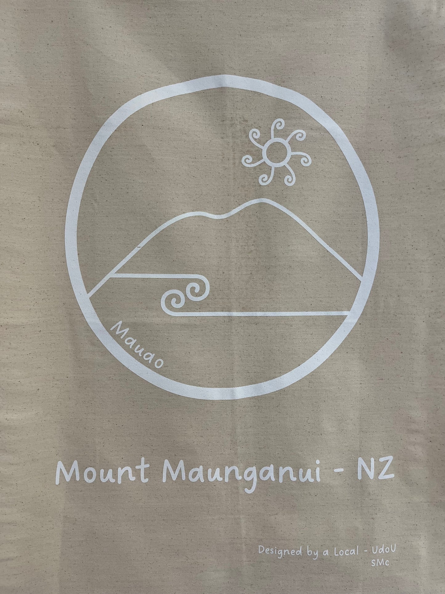 Mount tea towel