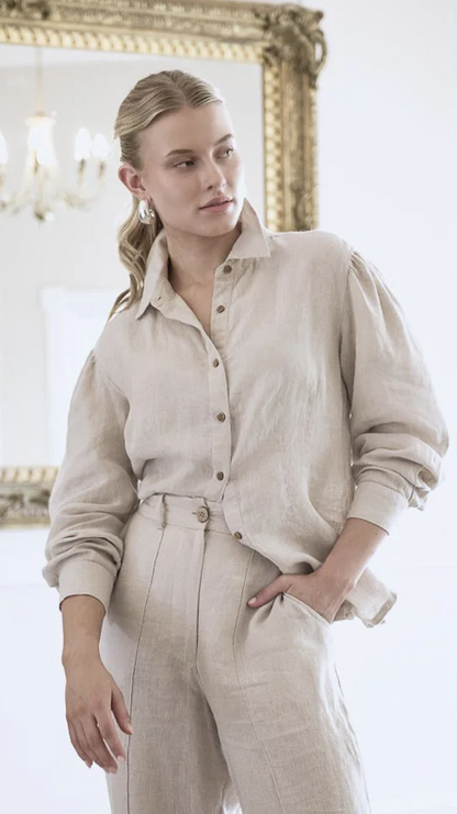 Copenhagen Linen Blouse