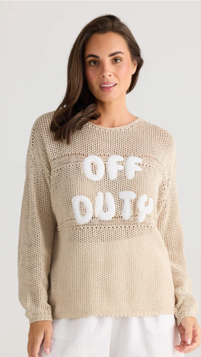 Off duty knit