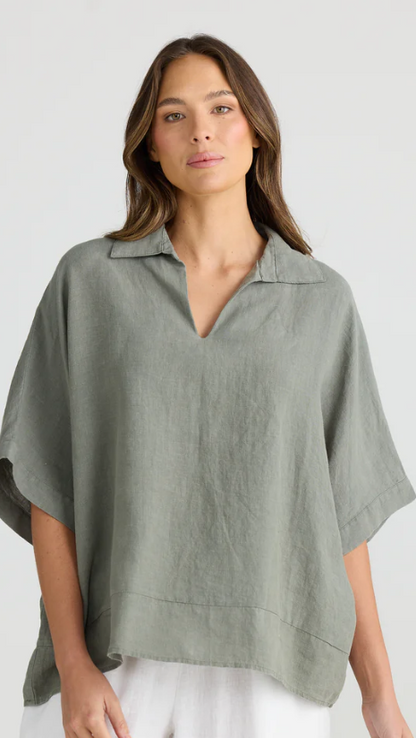 Wander Linen Top