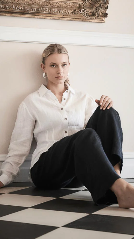 Copenhagen Linen Blouse