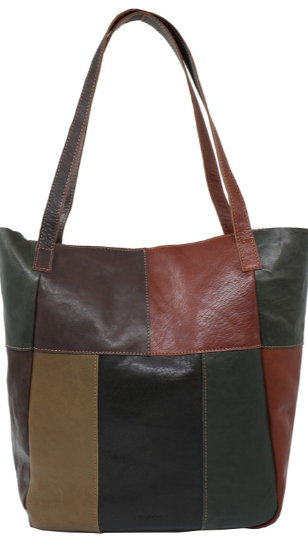 Big Multi Patch Tote Bag