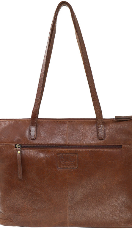 Buffed Leather Shoulder Bag