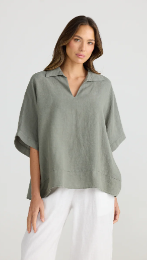 Wander Linen Top