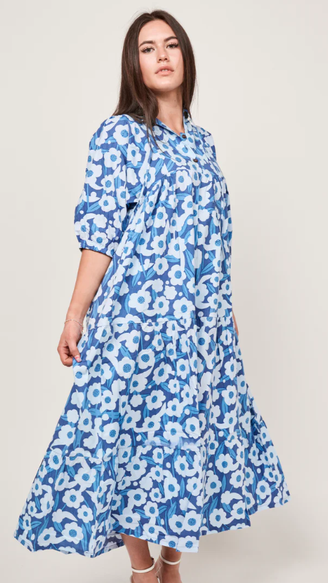 Spoonflower Bohemian Maxi Dress