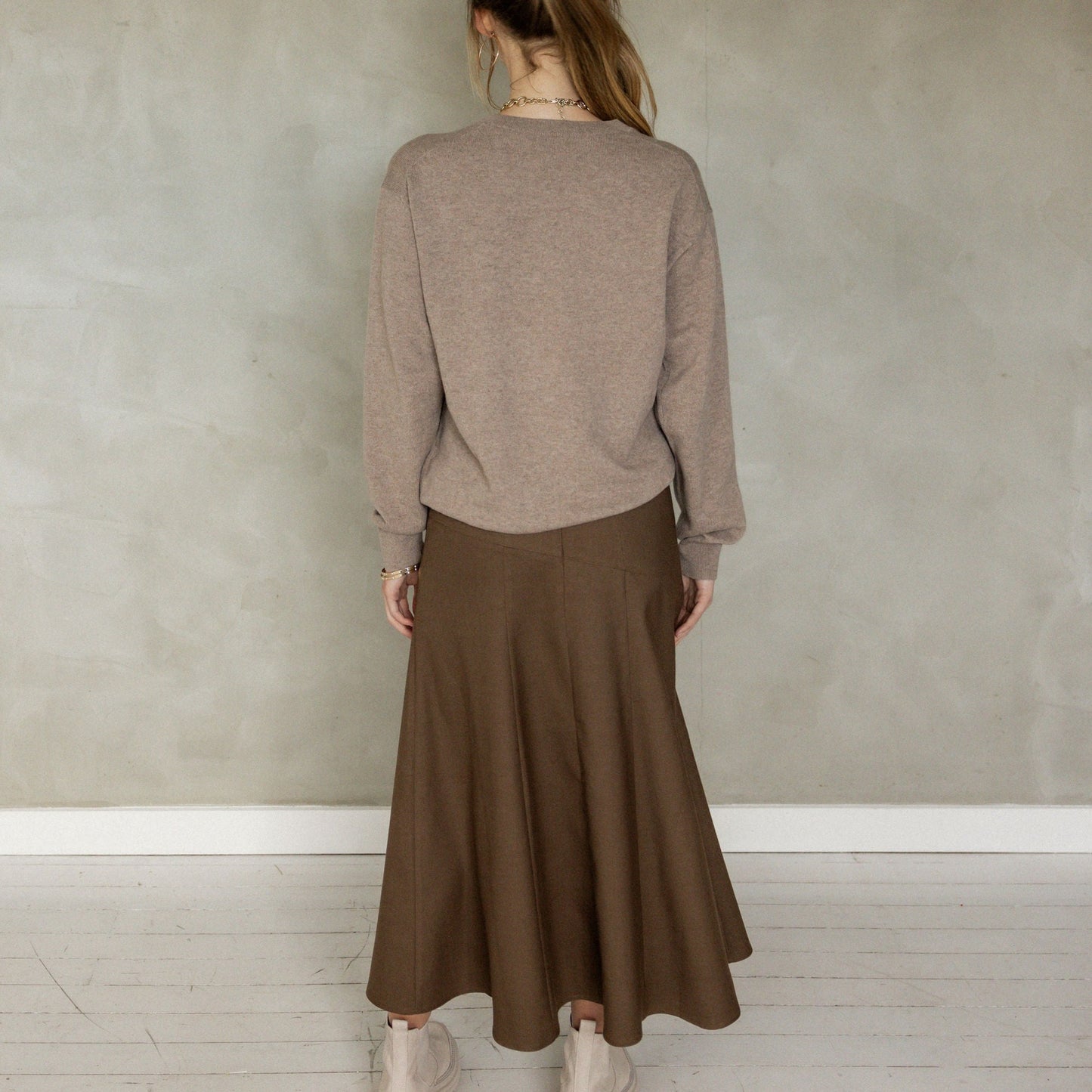 Hand in Mine Midi Skirt