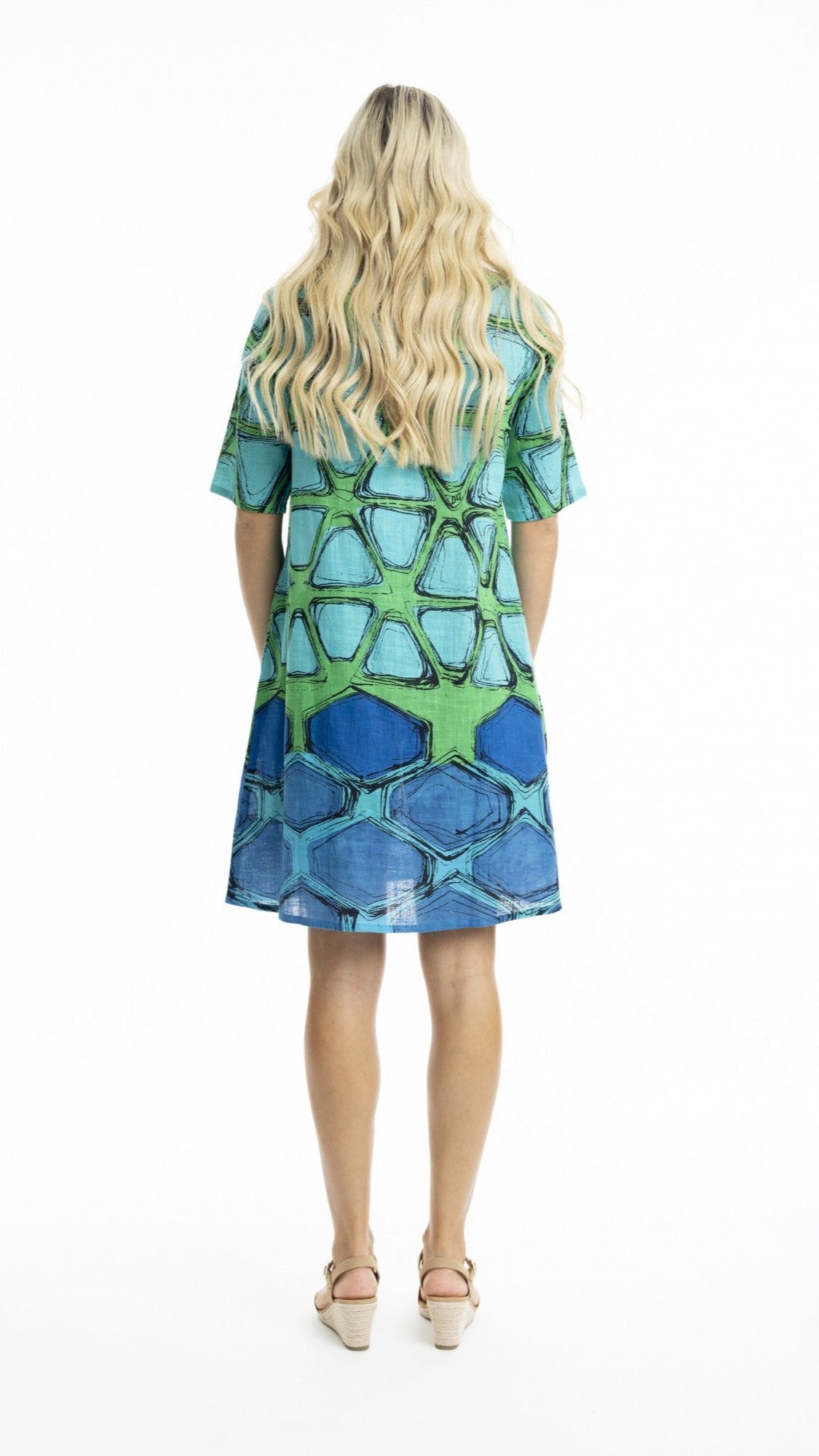 Whitsundays Dress Contemporary Print