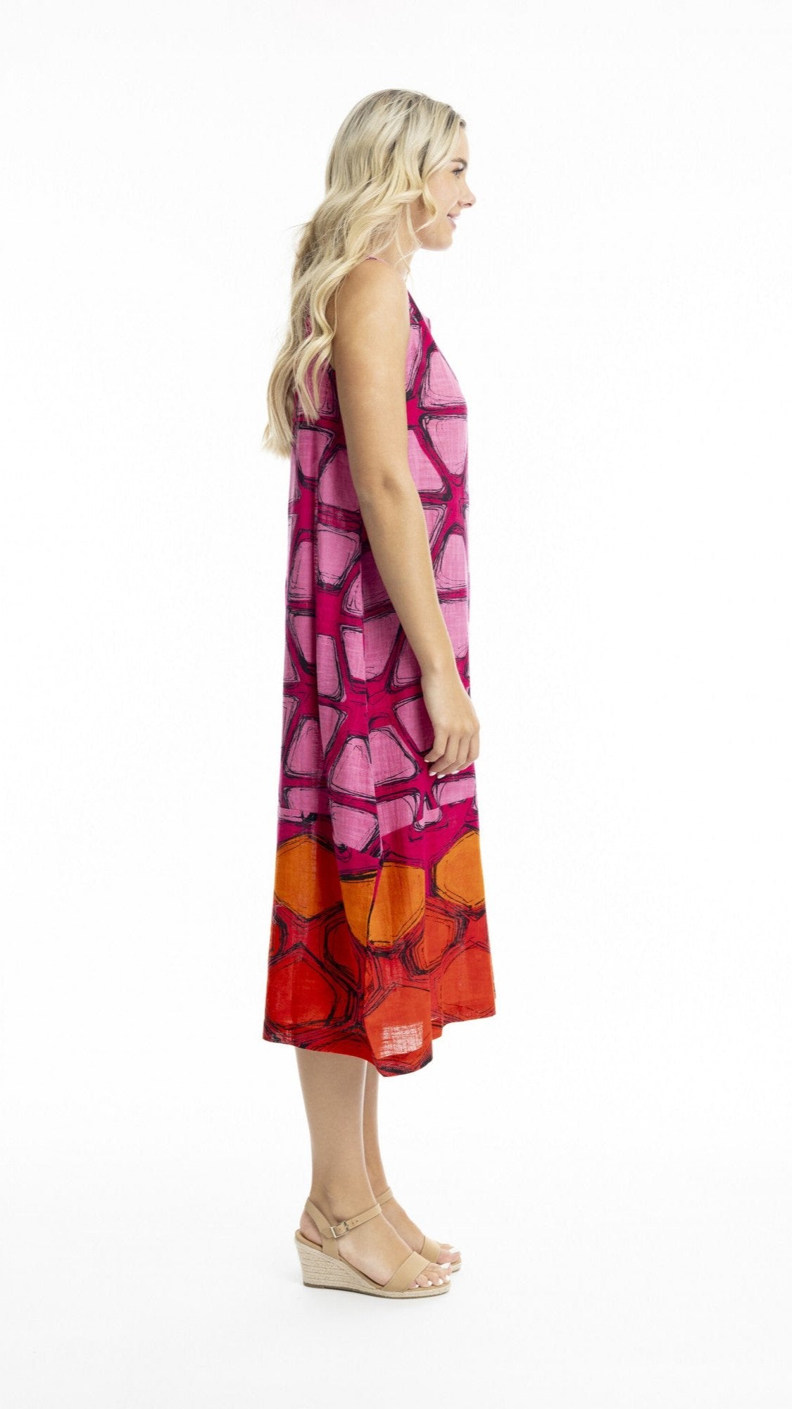 Whitsundays Dress Bubble Shoulder