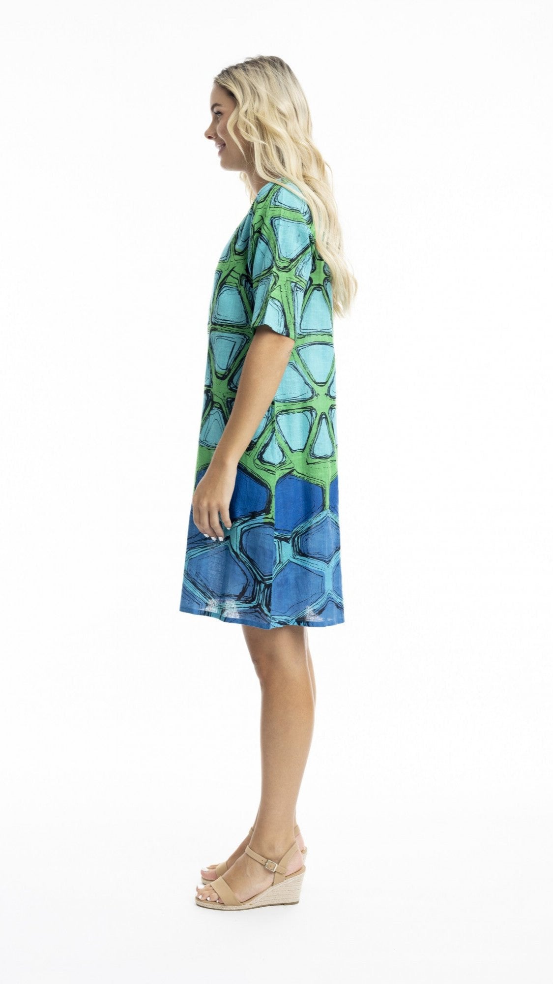 Whitsundays Dress Contemporary Print