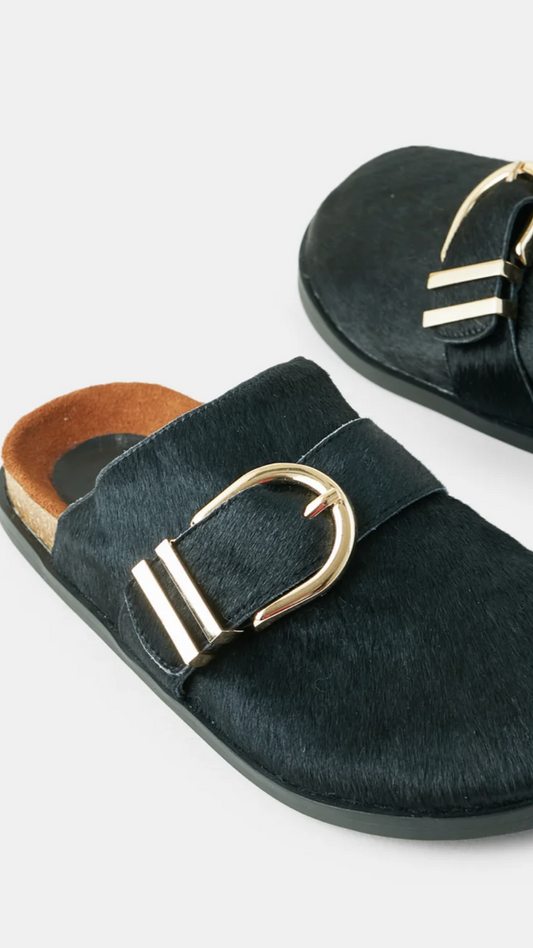 Port Leather Mule